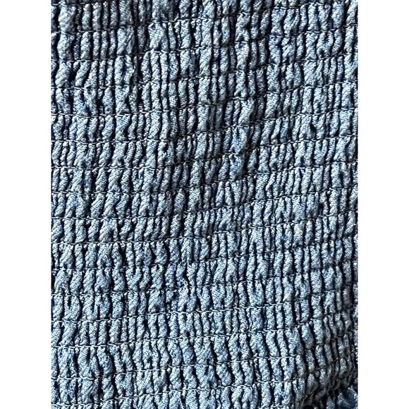 NWT Old Navy 3X Sleeveless Denim Mini Dress Blue Cotton Pockets Adj Straps - Picture 11 of 16